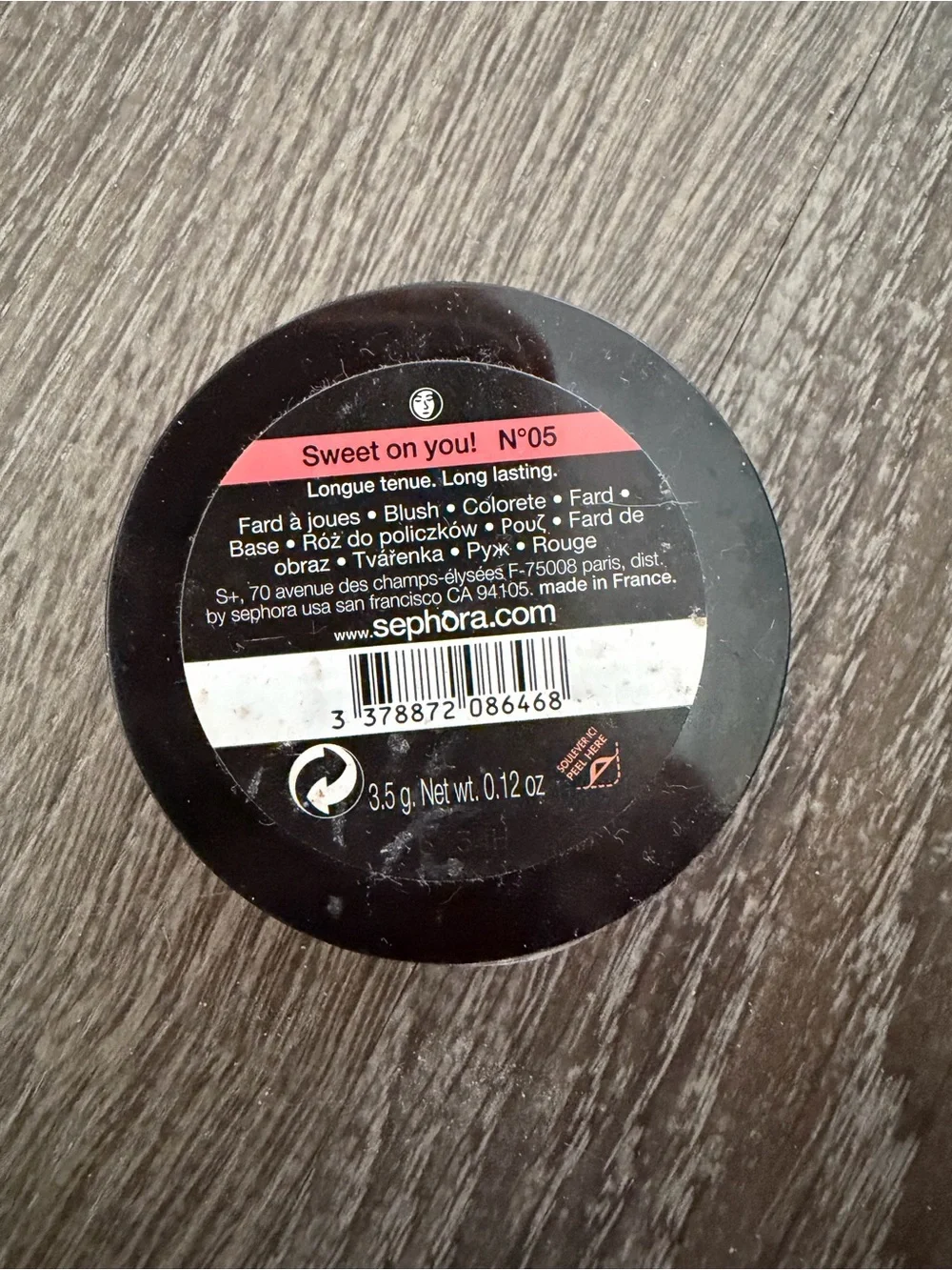 SEPHORA Colorful Cream Blush — Coral Pink
